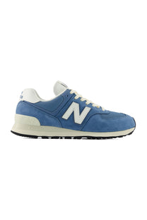 NEW BALANCE 574 TRAINER HERON BLUE/ANGORA New Balance Michael Stewart Menswear  Trainers