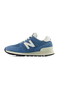 NEW BALANCE 574 TRAINER HERON BLUE/ANGORA New Balance Michael Stewart Menswear  Trainers