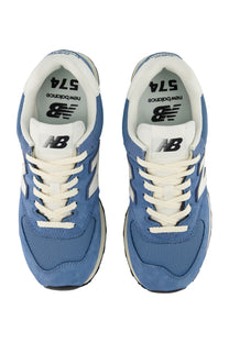 NEW BALANCE 574 TRAINER HERON BLUE/ANGORA New Balance Michael Stewart Menswear  Trainers