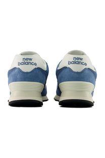 NEW BALANCE 574 TRAINER HERON BLUE/ANGORA New Balance Michael Stewart Menswear  Trainers