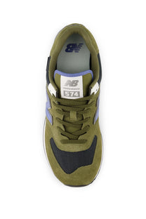 NEW BALANCE 574 TRAINER KHAKI/FAIRWEATHER BLUE New Balance