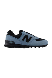 NEW BALANCE 574 TRAINER ZINC BLUE/BLACK