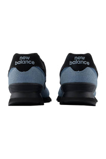 NEW BALANCE 574 TRAINER ZINC BLUE/BLACK