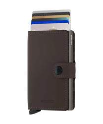 Secrid SECRID MINI WALLET MATTE TRUFFLE Secrid