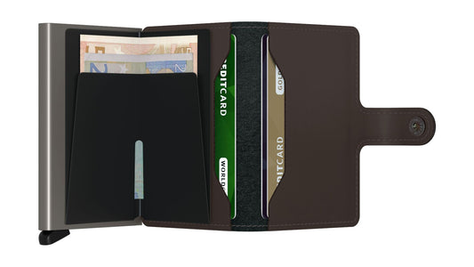 Secrid SECRID MINI WALLET MATTE TRUFFLE