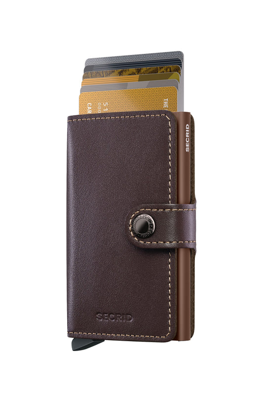 Secrid SECRID MINI WALLET CHOCOLATE