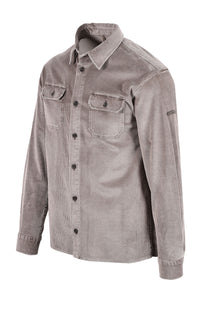 PAUL AND SHARK CORDUROY OVERSHIRT STONE