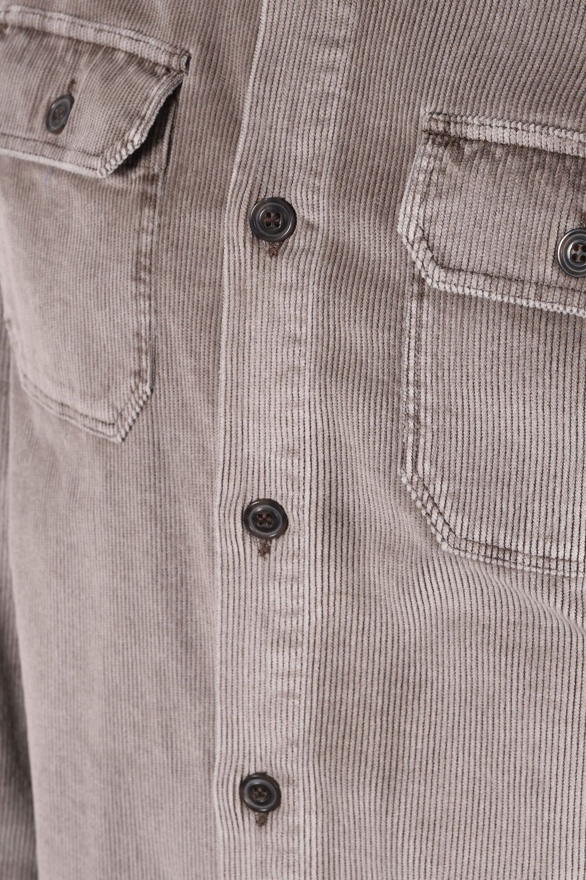 PAUL AND SHARK CORDUROY OVERSHIRT STONE