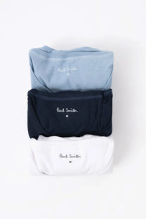 PAUL SMITH 3 PACK T-SHIRT WHITE/NAVY/BLUE Paul Smith