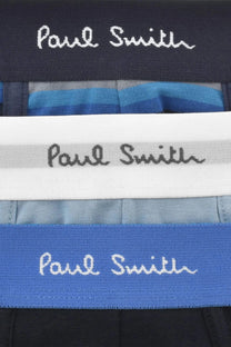 PAUL SMITH 3PK BOXER SHORTS STRIPE/BLUE/NAVY Paul Smith