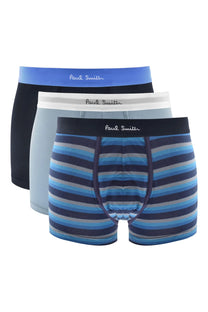 PAUL SMITH 3PK BOXER SHORTS STRIPE/BLUE/NAVY Paul Smith