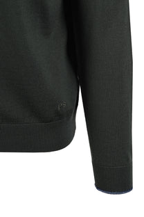 PAUL SMITH CARDIGAN ZIP UP GREEN Paul Smith Michael Stewart Menswear  Knitwear
