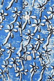 PAUL SMITH CASUAL FIT FLORAL SEERSUCKER SHIRT LIGHT BLUE Paul Smith