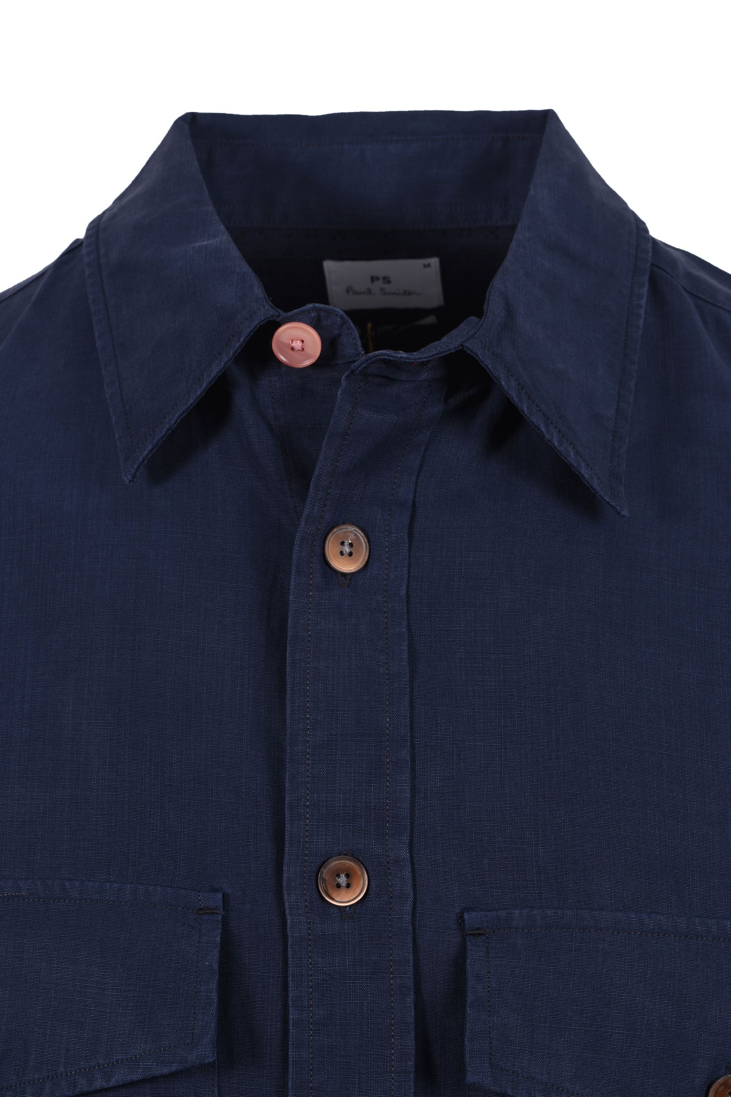 PAUL SMITH CASUAL FIT LS SHIRT NAVY