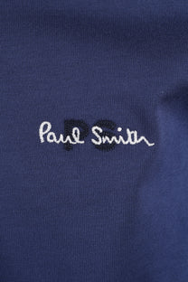 PAUL SMITH CASUAL FIT RUGBY TOP INKY BLUE Paul Smith Michael Stewart Menswear  Polo Shirts