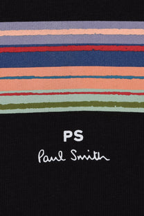 PAUL SMITH CASUAL FIT STRIPE T-SHIRT BLACK Paul Smith