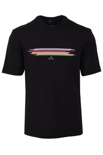 PAUL SMITH CASUAL FIT STRIPE T-SHIRT BLACK Paul Smith
