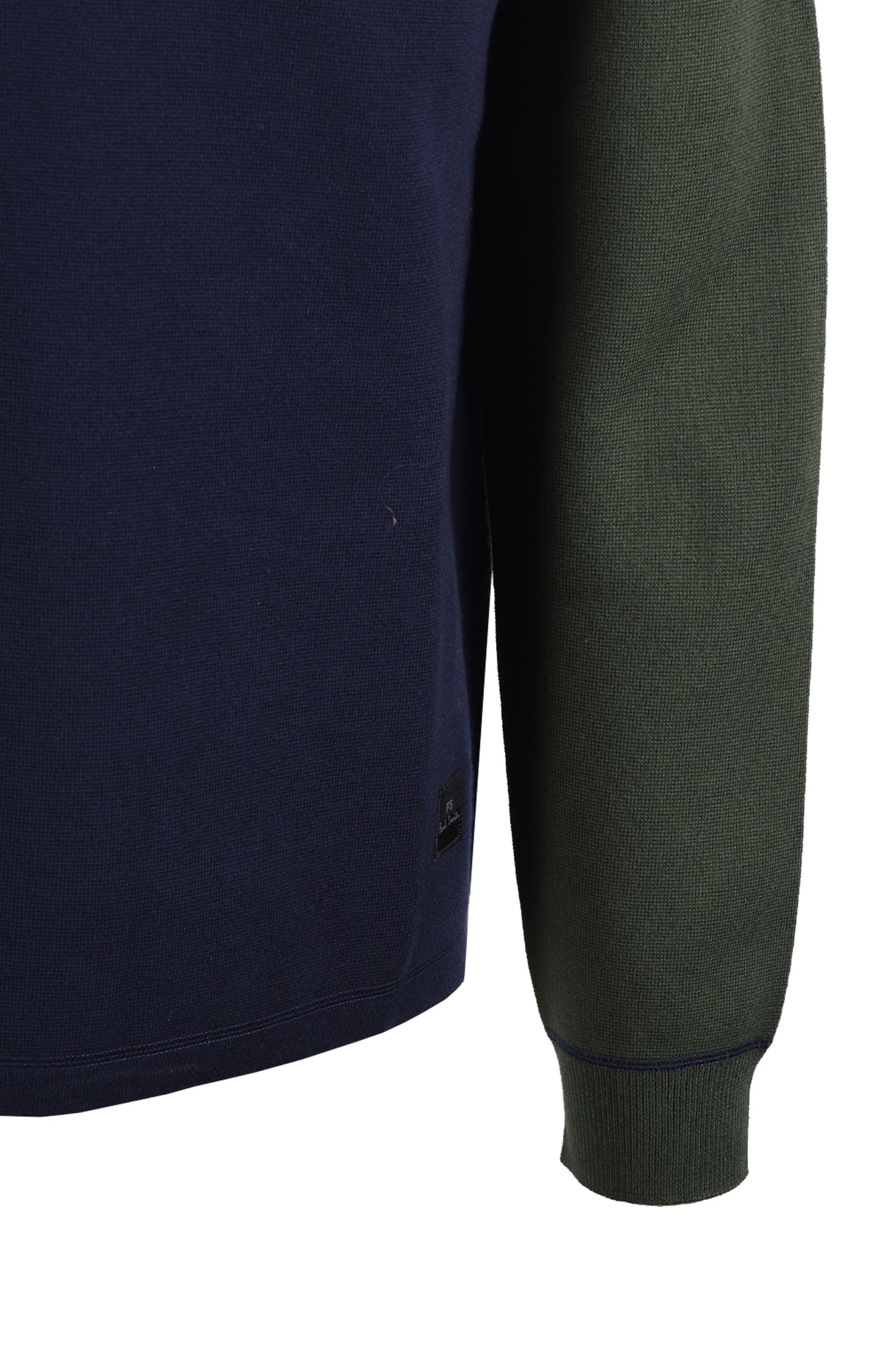 PAUL SMITH LONG SLEEVE POLO BLUE Paul Smith Michael Stewart Menswear  Polo Shirts
