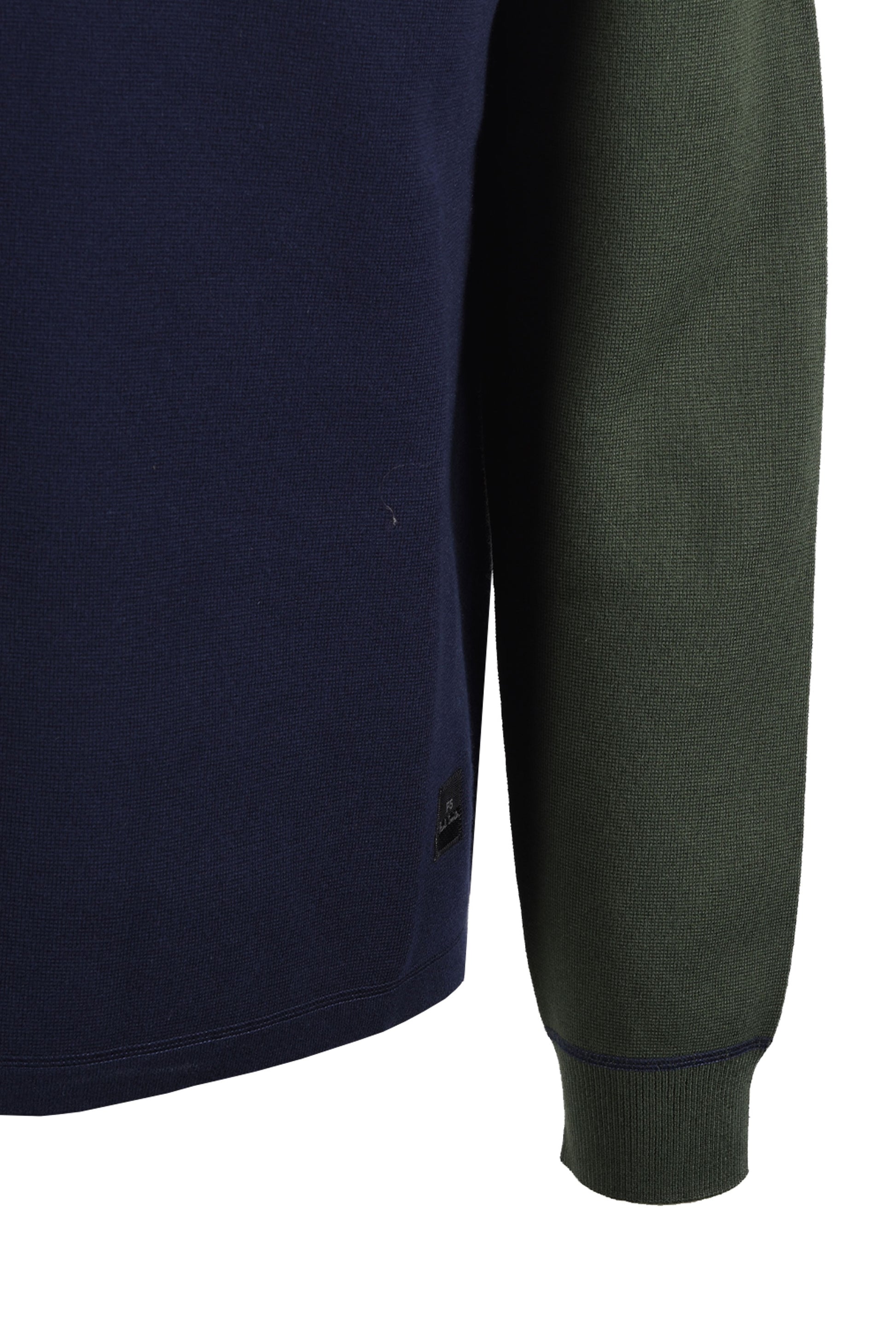 PAUL SMITH LONG SLEEVE POLO BLUE Paul Smith Michael Stewart Menswear  Polo Shirts