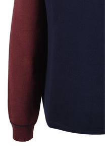 PAUL SMITH LONG SLEEVE POLO BLUE Paul Smith Michael Stewart Menswear  Polo Shirts