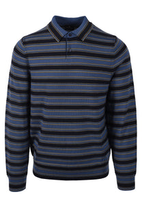 PAUL SMITH LS POLO NAVY Paul Smith Michael Stewart Menswear  Polo Shirts