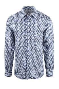 PAUL SMITH LS REG FIT SHIRT BLUE Paul Smith Michael Stewart Menswear