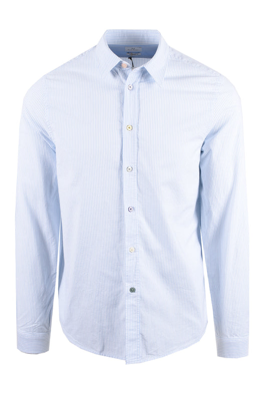 PAUL SMITH LS TAILORED FIT SHIRT BLUE Paul Smith Michael Stewart Menswear