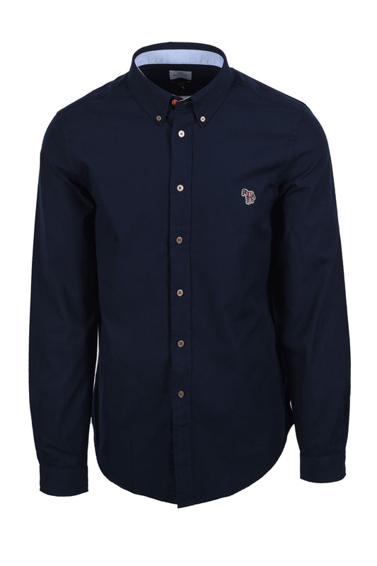 PAUL SMITH LS TAILORED FIT SHIRT NAVY