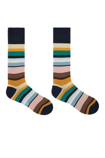 PAUL SMITH MAREK STRIPE SOCK MULTI STRIPE Paul Smith