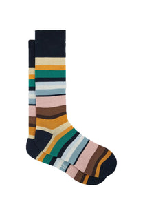 PAUL SMITH MAREK STRIPE SOCK MULTI STRIPE Paul Smith