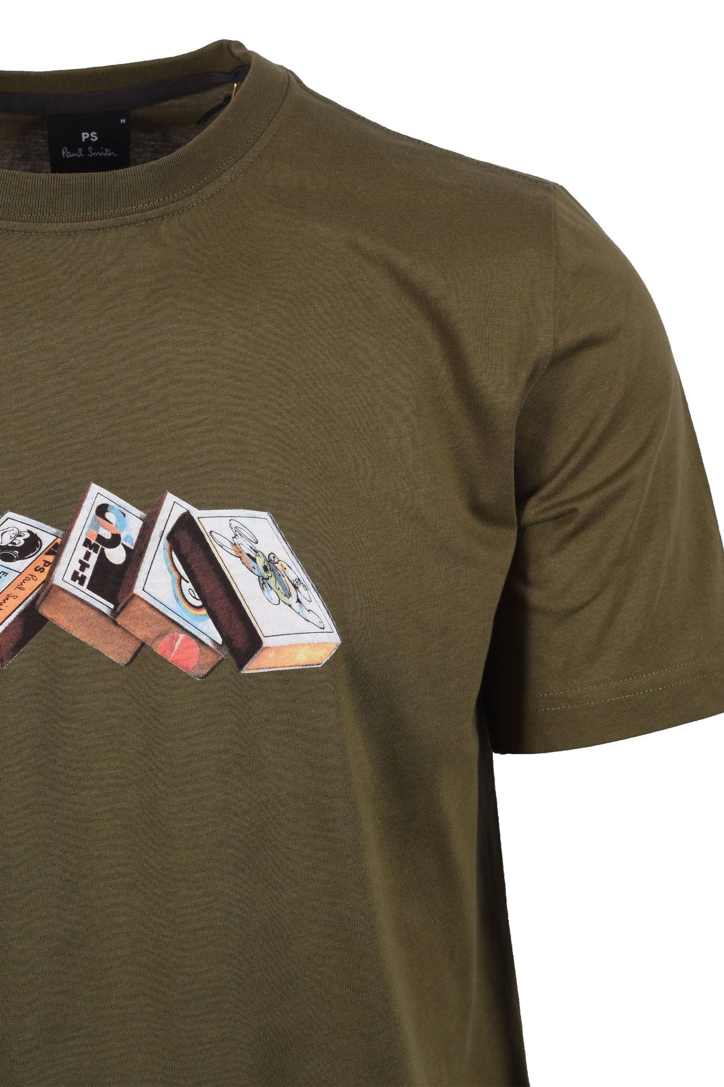 PAUL SMITH MATCHBOXES T-SHIRT SAGE