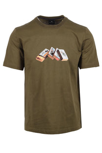 PAUL SMITH MATCHBOXES T-SHIRT SAGE Paul Smith