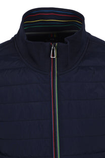 PAUL SMITH MIXED MEDIA JACKET BLUE Paul Smith