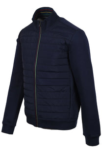 PAUL SMITH MIXED MEDIA JACKET BLUE Paul Smith