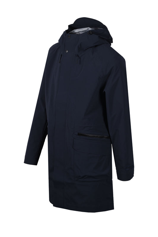 PAUL SMITH PARKA DETACHABLE LINER NAVY Paul Smith Michael Stewart Menswear  Jackets
