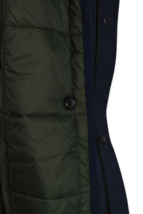 PAUL SMITH PARKA DETACHABLE LINER NAVY Paul Smith Michael Stewart Menswear  Jackets