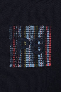 PAUL SMITH PS LOGO HALF ZIP SWEAT NAVY Paul Smith
