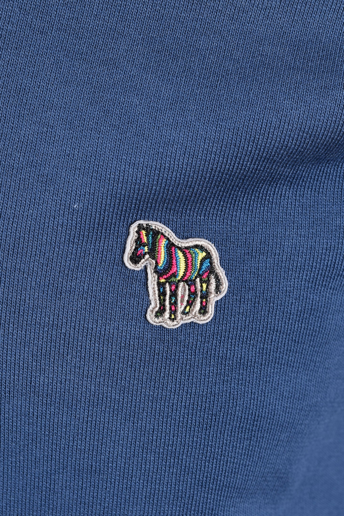 PAUL SMITH REG FIT HALF ZIP BLUE 2 Paul Smith Michael Stewart Menswear  Knitwear