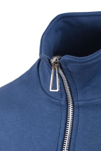 PAUL SMITH REG FIT HALF ZIP BLUE 2 Paul Smith Michael Stewart Menswear  Knitwear