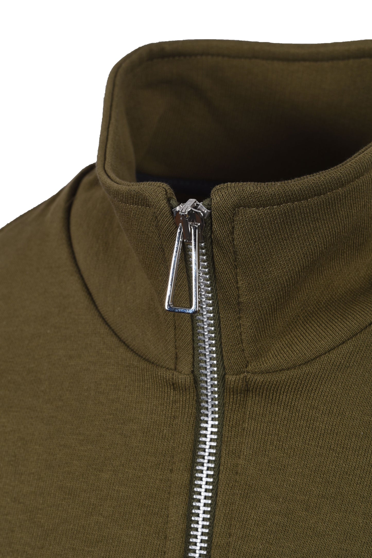 PAUL SMITH REG FIT HALF ZIP SWEATSHIRT SAGE