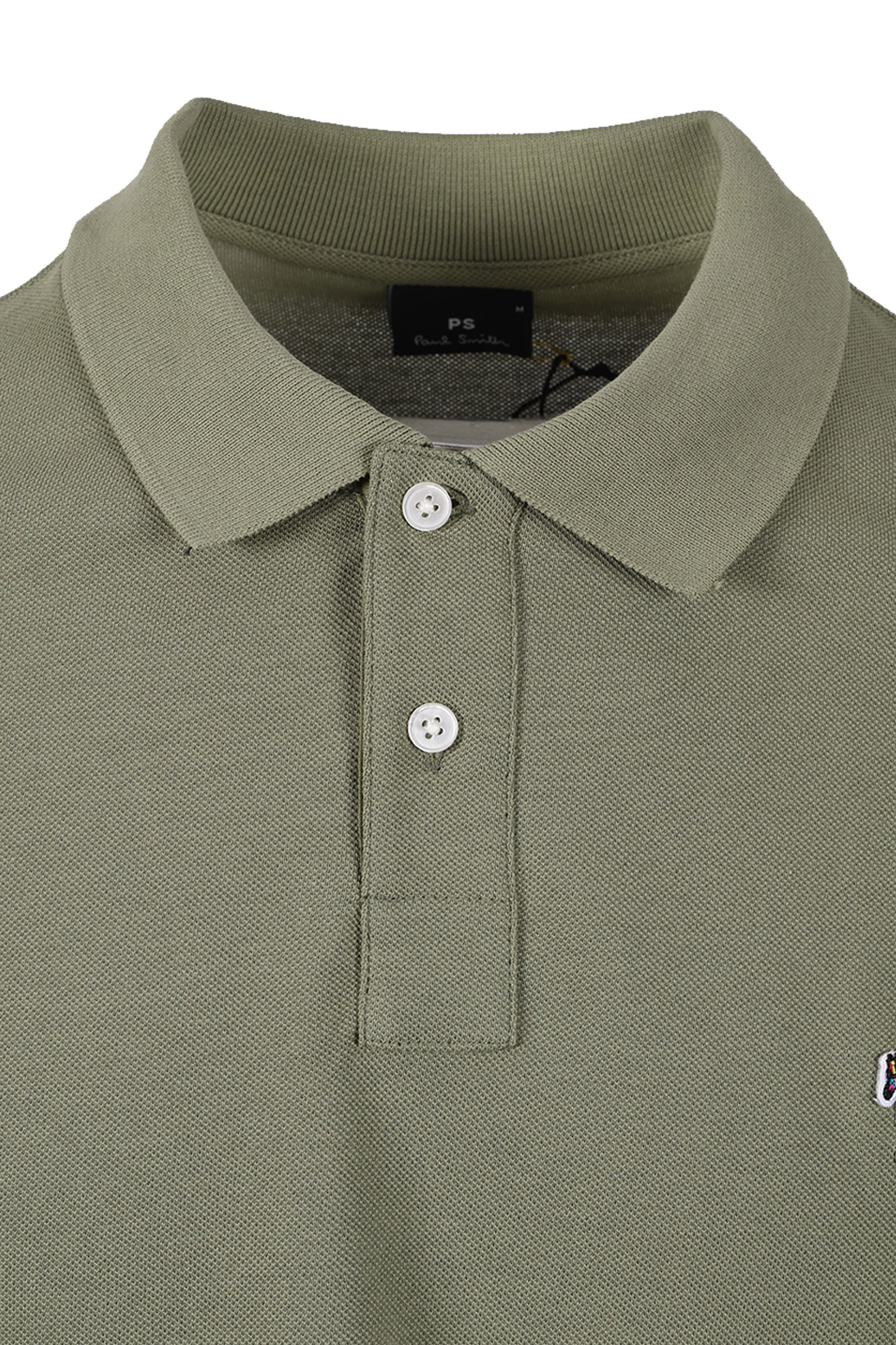 PAUL SMITH REG FIT POLO GREEN 2 Paul Smith Michael Stewart Menswear  Polo Shirts