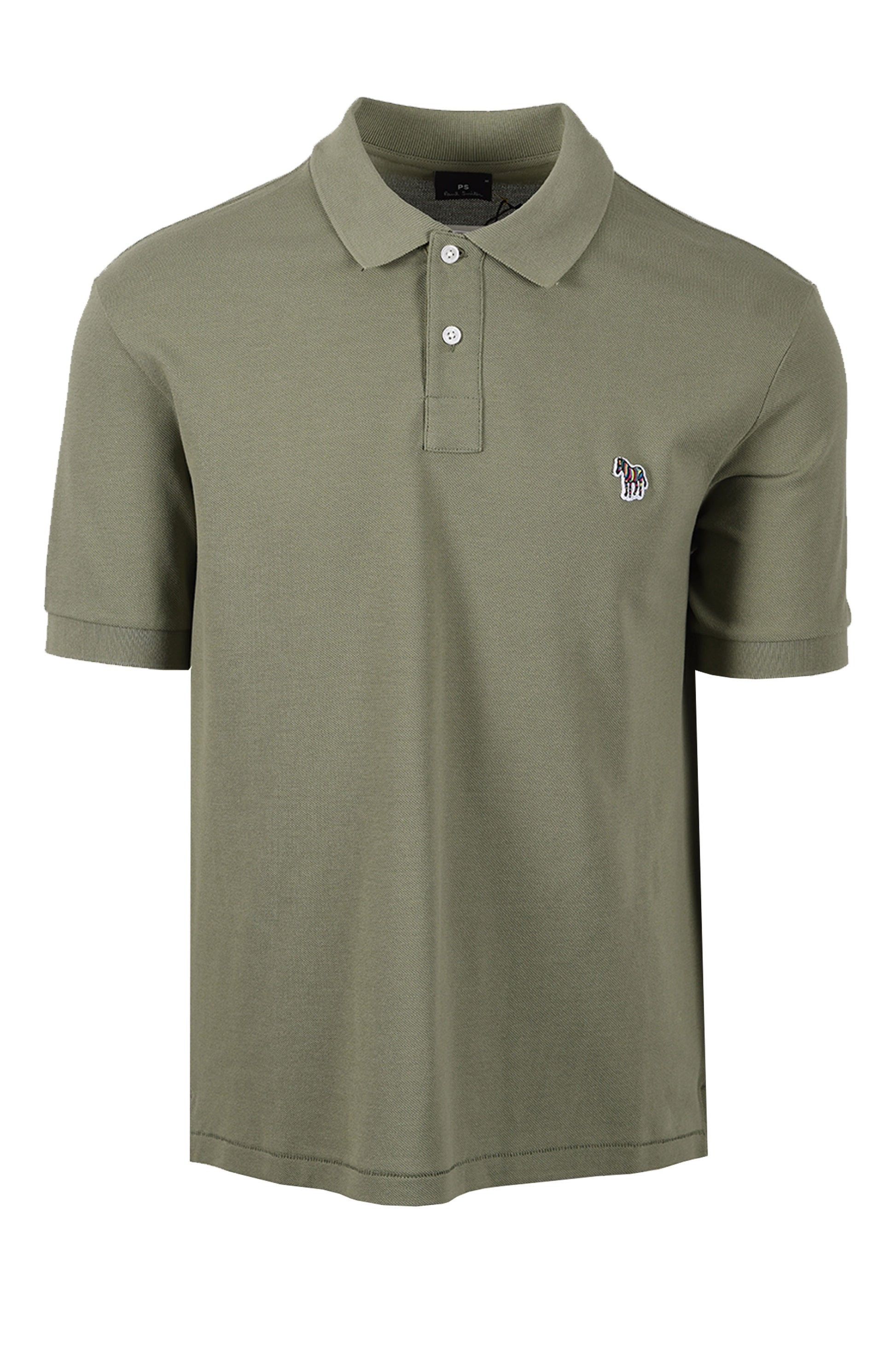 PAUL SMITH REG FIT POLO GREEN 2 Paul Smith Michael Stewart Menswear  Polo Shirts