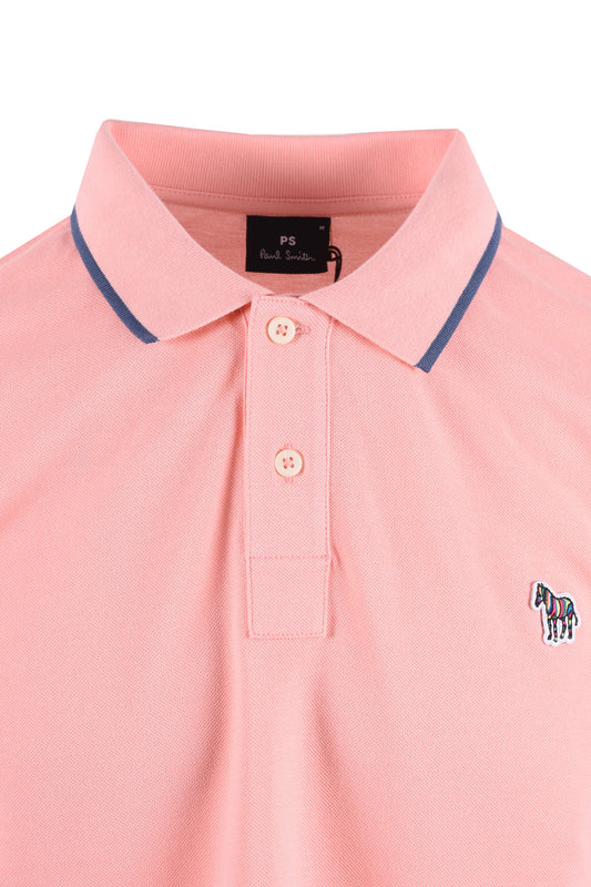 PAUL SMITH REG FIT POLO SHIRT PINK Paul Smith Michael Stewart Menswear