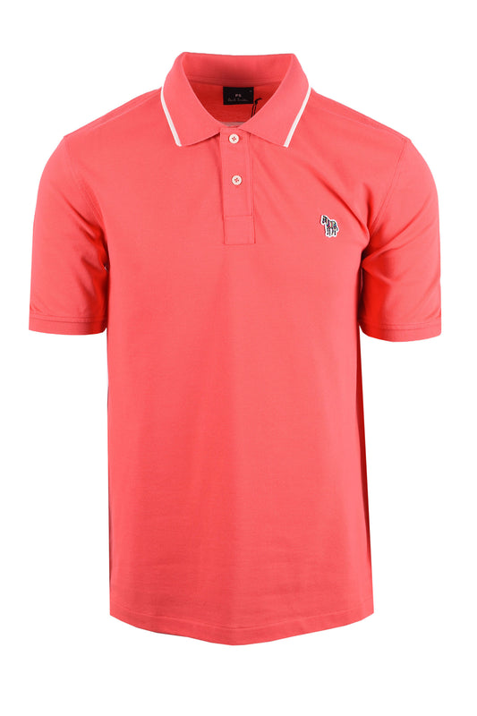 PAUL SMITH REG FIT POLO DARK PINK Paul Smith Michael Stewart Menswear