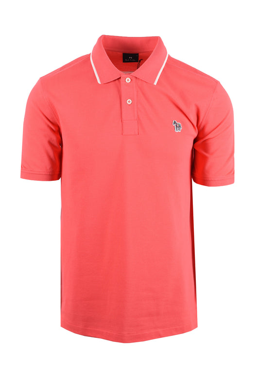 Paul Smith PAUL SMITH REG FIT POLO DARK PINK Paul Smith Michael Stewart Menswear