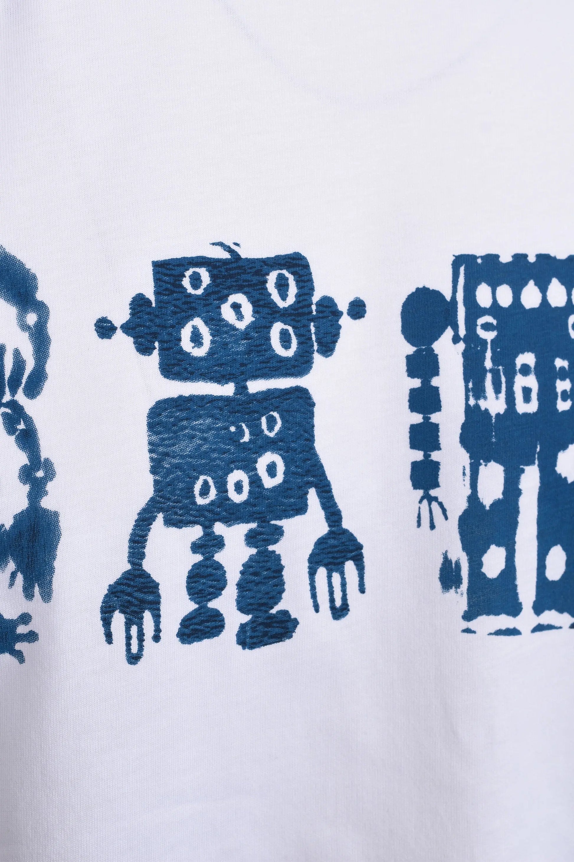 PAUL SMITH REG FIT ROBOTS T-SHIRT WHITE Paul Smith