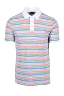 PAUL SMITH REG FIT SS POLO MULTI COLOURED Paul Smith