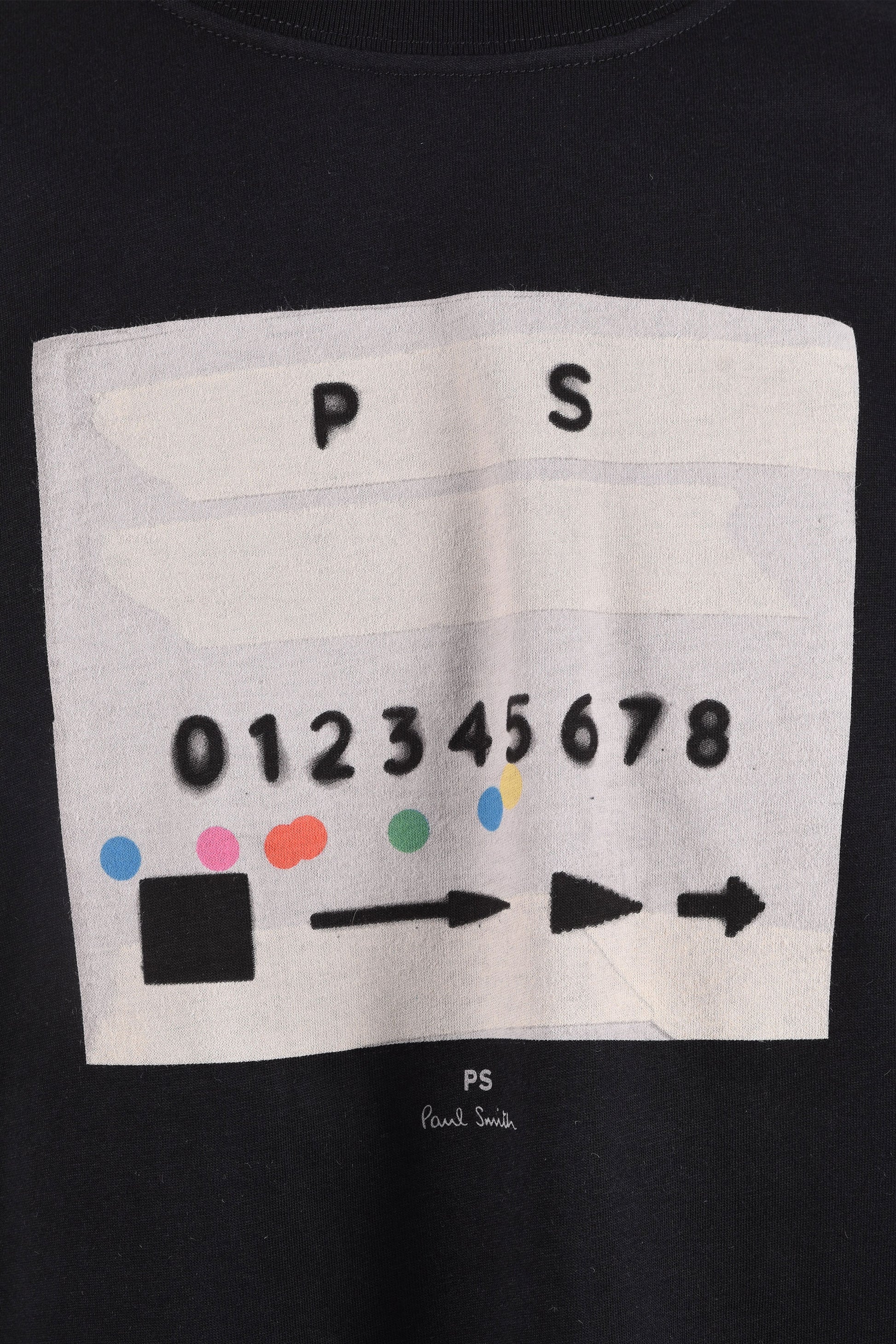 PAUL SMITH REG FIT T-SHIRT BLACK Paul Smith Michael Stewart Menswear