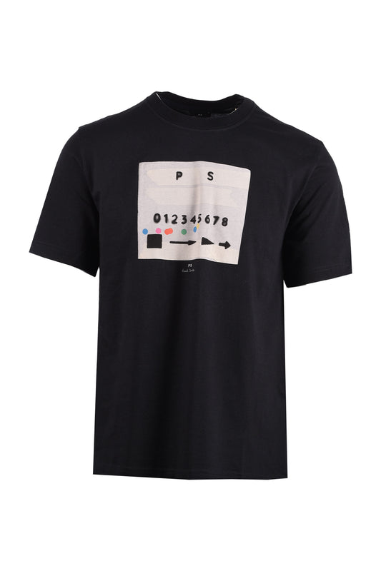 PAUL SMITH REG FIT T-SHIRT BLACK Paul Smith Michael Stewart Menswear