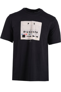 PAUL SMITH REG FIT T-SHIRT BLACK Paul Smith Michael Stewart Menswear